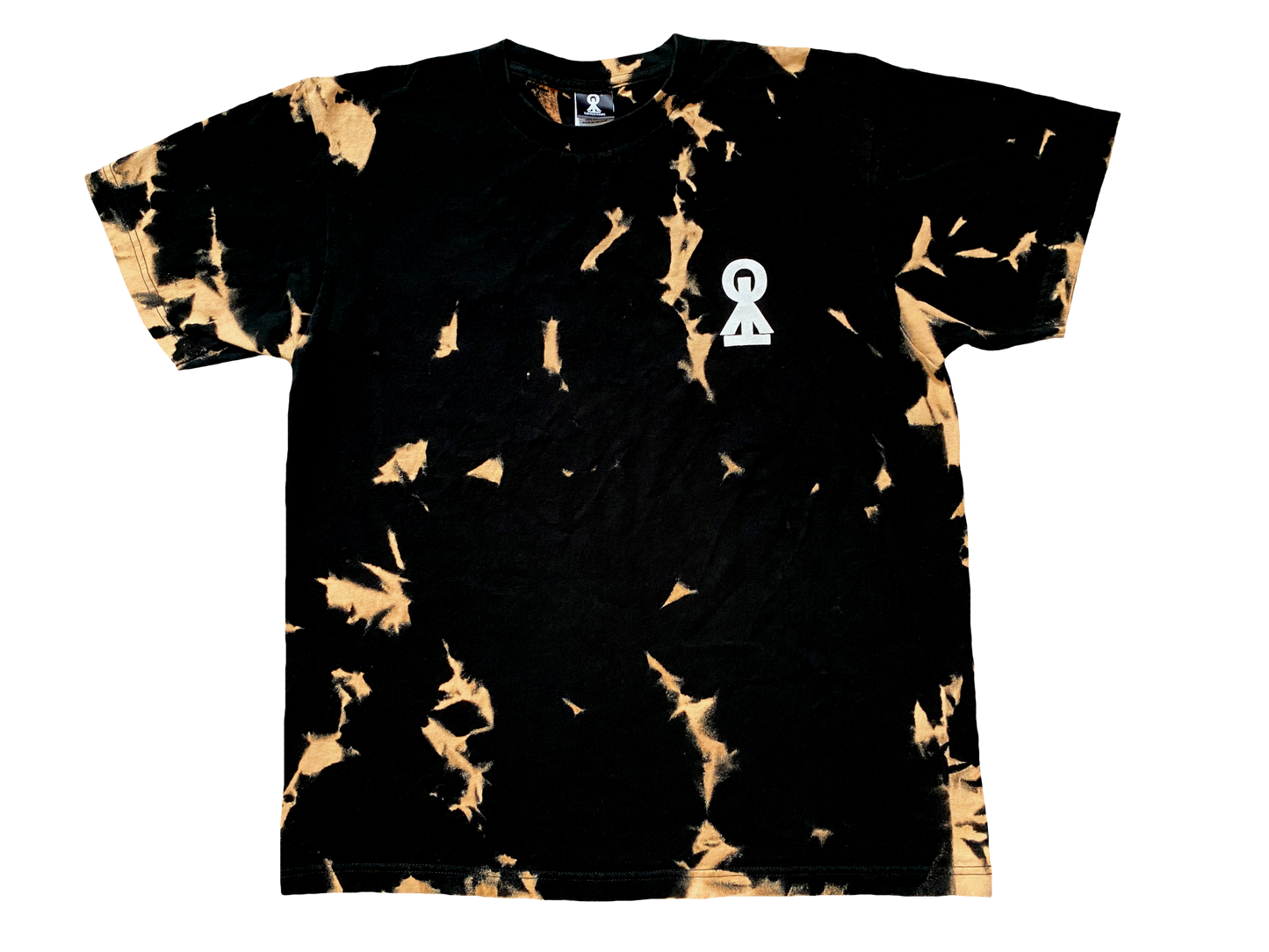 Hand Bleached Logo Tee